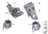 Diagram for BMW X3 Motor And Transmission Mount - 22116784824