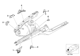 Diagram for 1999 BMW 540i Engine Mount Bracket - 41148247604