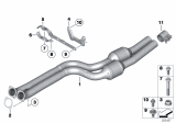 Diagram for 2012 BMW Z4 Exhaust Hanger - 18207586746