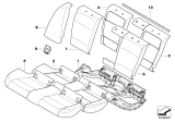 Diagram for 2006 BMW 325i Seat Cushion Pad - 52207133822