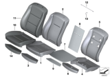 Diagram for BMW 750i Seat Cushion Pad - 52109142335