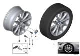 Diagram for BMW 428i Alloy Wheels - 36116796250