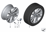 Diagram for 2013 BMW 328i GT Alloy Wheels - 36106854677