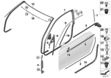 Diagram for BMW 430i Gran Coupe Mirror Cover - 51337284422