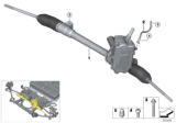 Diagram for 2020 BMW i3 Rack and Pinions - 32106891634