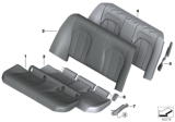 Diagram for 2020 BMW 330i Seat Cushion Pad - 52207447831
