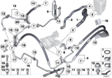 Diagram for 2012 BMW 640i Power Steering Hose - 32416799933