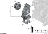 Diagram for 2019 BMW X1 Water Pump - 11518601366