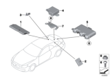 Diagram for BMW 640i xDrive Gran Coupe Antenna - 65209230911