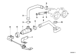 Diagram for 1992 BMW M5 Air Hose - 13411312666