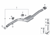 Diagram for 2020 BMW 745e xDrive Tail Pipe - 18308698858