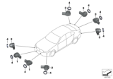 Diagram for BMW 740i xDrive Parking Sensors - 66209472210