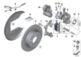 Diagram for BMW 228i xDrive Gran Coupe Brake Caliper Repair Kit - 34216865315