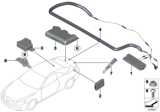Diagram for BMW 640i xDrive Gran Coupe Antenna - 65209206865