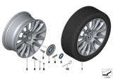 Diagram for 2013 BMW 640i Alloy Wheels - 36117842656