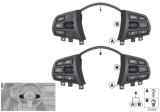 Diagram for BMW 230i Cruise Control Switch - 61319261859