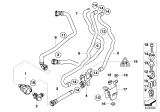 Diagram for 2011 BMW X5 Cooling Hose - 64216945279