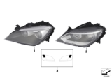 Diagram for 2014 BMW 650i Headlight - 63127358361