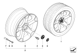 Diagram for BMW X5 Alloy Wheels - 36116761930