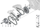 Diagram for 2008 BMW X5 A/C Idler Pulley - 11287545297