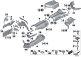 Diagram for BMW M6 Exhaust Heat Shield - 51488049212
