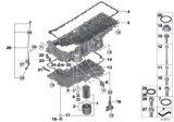 Diagram for 2011 BMW X3 Coolant Temperature Sensor - 13627580635