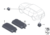 Diagram for 2015 BMW 750i Body Control Module - 66536994555