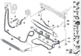 Diagram for BMW 330i Power Steering Cooler - 17117522119