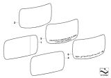 Diagram for 2010 BMW X3 Side View Mirrors - 51163404636