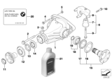 Diagram for 2001 BMW 740i Differential - 33101428580