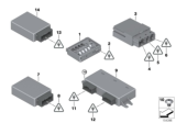 Diagram for 2014 BMW Z4 Body Control Module - 61359264974