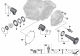 Diagram for BMW X6 M Differential Seal - 33107582392