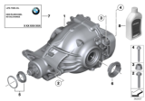 Diagram for 2020 BMW 740i Differential - 33108638073