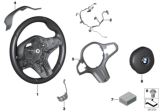 Diagram for 2019 BMW 540i Steering Wheel - 32308008180