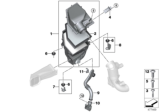 Diagram for BMW 840i Gran Coupe Mass Air Flow Sensor - 13628583496