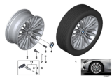 Diagram for BMW 428i xDrive Alloy Wheels - 36116796249