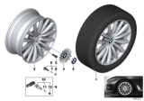 Diagram for BMW 530e Wheel Cover - 36136852052