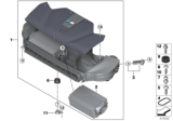 Diagram for BMW X5 M Mass Air Flow Sensor - 13628658527