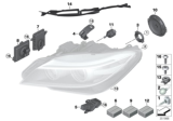 Diagram for 2014 BMW 750Li xDrive Light Control Module - 63127296090