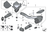 Diagram for BMW M235i Air Intake Hose - 13717613157