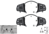 Diagram for BMW 330e Cruise Control Switch - 61319261861
