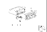 Diagram for 1995 BMW 318is A/C Switch - 64118370477