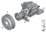 Diagram for BMW 550i GT xDrive Power Steering Pump - 32416796493