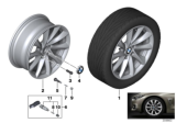 Diagram for BMW 428i xDrive Alloy Wheels - 36116796248