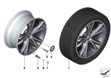 Diagram for 2012 BMW Z4 Alloy Wheels - 36116855529