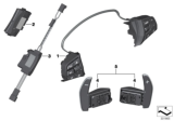 Diagram for BMW M3 Cruise Control Switch - 61317849410