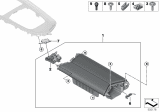 Diagram for 2024 BMW Z4 Center Console Latch - 51166809058