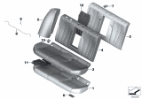 Diagram for 2021 BMW 530e xDrive Seat Cushion Pad - 52207386033