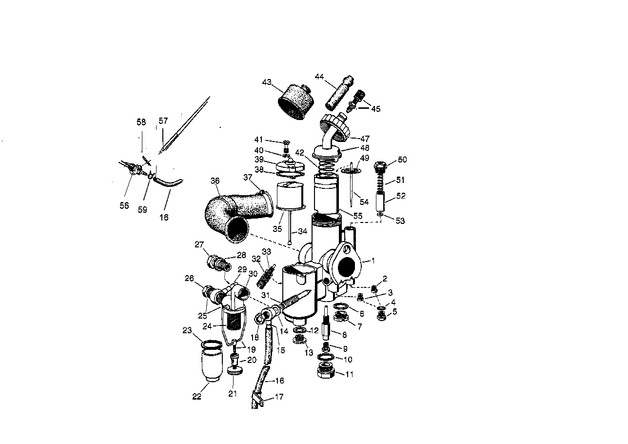 1957 BMW Isetta Carburetor - BMW Parts Deal