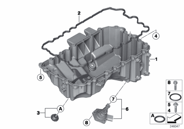 Genuine Bmw Oil Pan